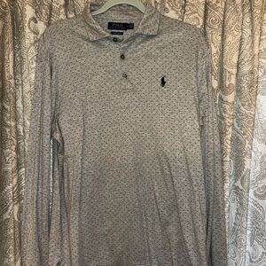 Polo by Ralph Lauren Gray Long Sleeve Shirt